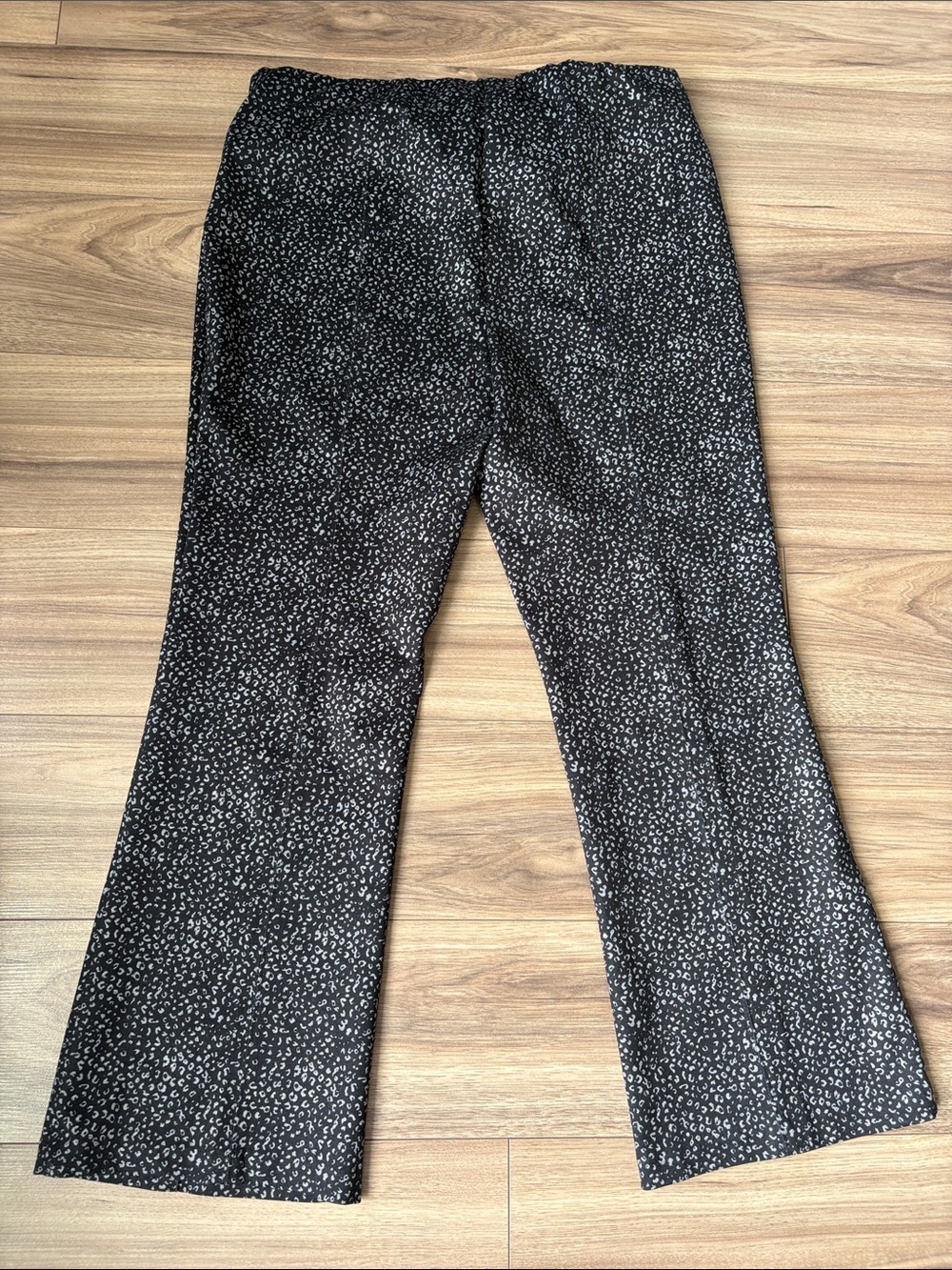 Tribal Black Speckled Boot-Cut Pants - Picture 4 of 5
